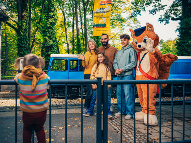 Familie mit Parkolino